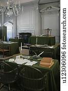 Assembly room in Independence Hall Philadelphia PA