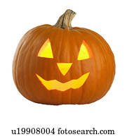 Still life of a jack o lantern