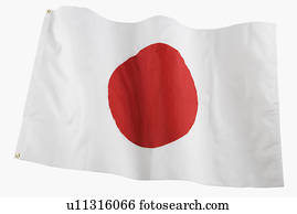 Studio shot of national flag