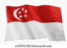 Studio shot of national flag