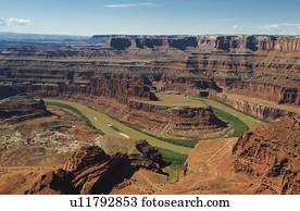Colorado River from Grand View Point, Utah
