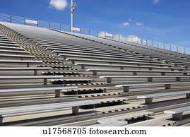 estádio, bleachers