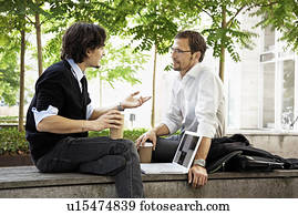 Colleagues having coffee Colleagues having coffee