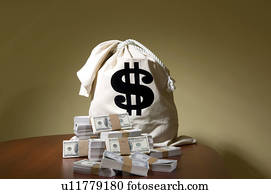 Bag of money