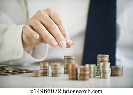 um, homem, ordenando, mudança