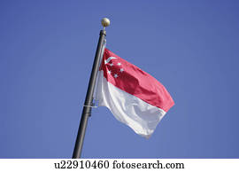 Singapore national flag flag