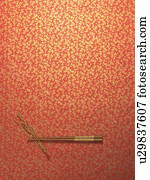 Chopsticks, copy space