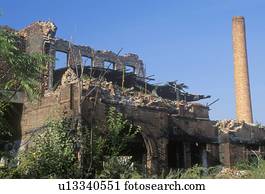 Industrial ruins