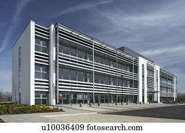 Office building, business park, England, UK.