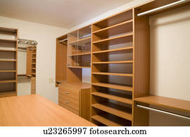 Empty Walk In Closet