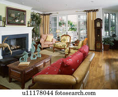 Nautical Themed Living Room