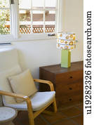 Contemporary Chair and Lamp Contemporary Chair and Lamp