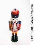 Still life of Christmas toy soldier.