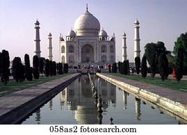 הטאג' מאהל, אגרה, הודו, אסיה