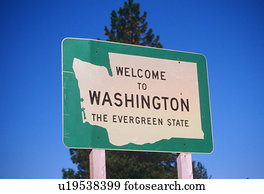 Welcome to Washington State Sign